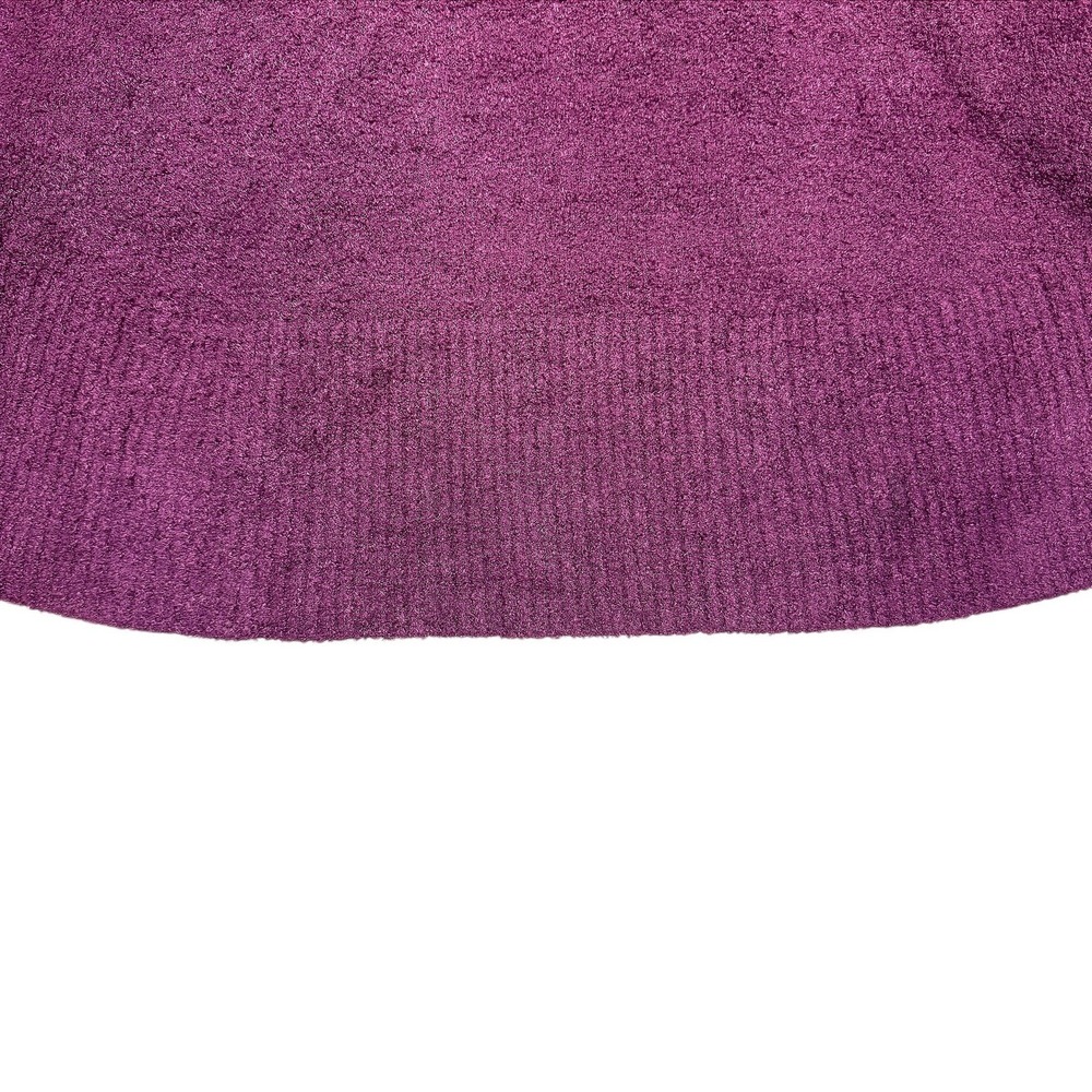 Barefoot Dreams CozyChic Lite Circle Cardi Deep Aubergine Buttery Soft Size XS/S - Picture 13 of 16